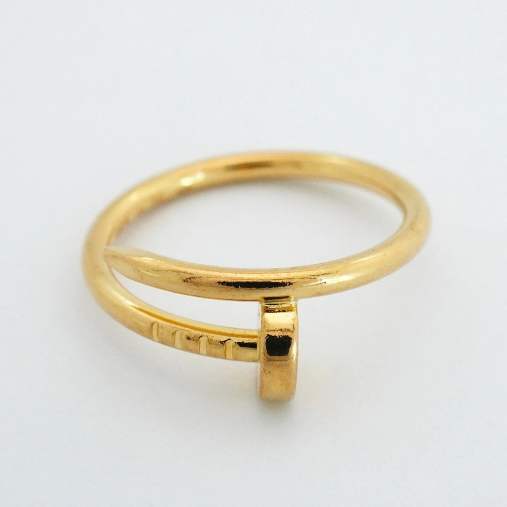 CARTIER 18k Gold Ring #52 - Picture 3 of 7